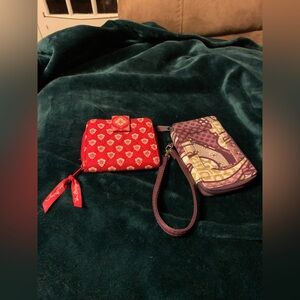 Vera Bradley and Thirty one Wallet set